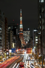 札の辻歩道橋から