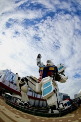 万博のガンダム