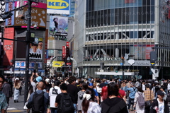 スクランブル交差点
