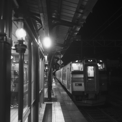 Otaru station -Square night ver.-