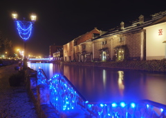 Blue canal