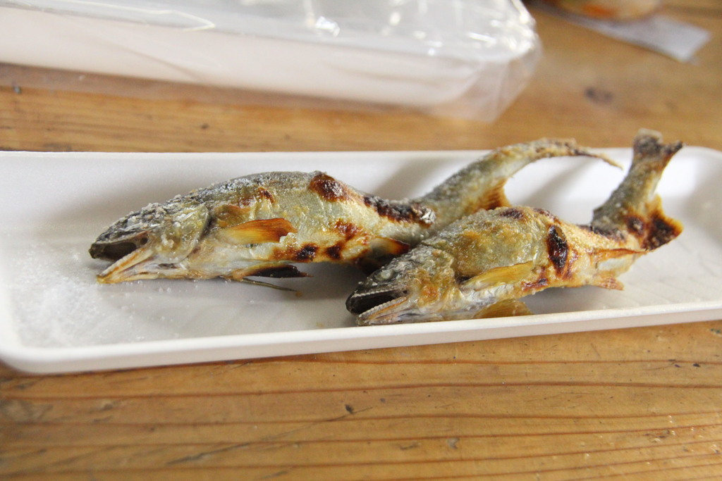 鮎の塩焼き