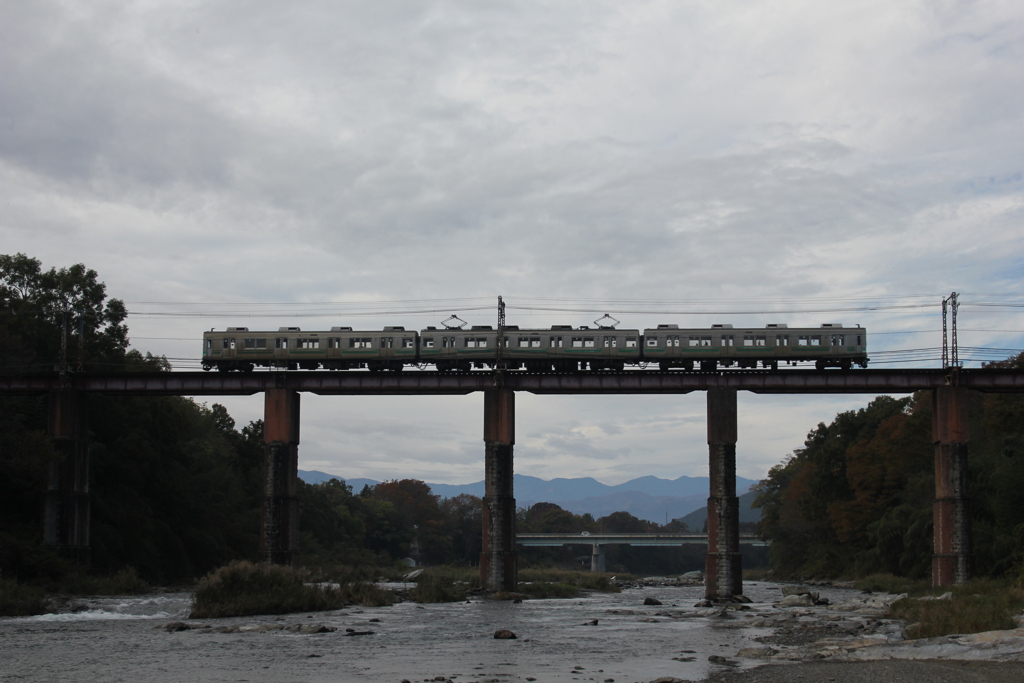 秩父鉄道荒川橋梁