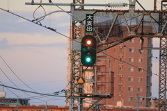 大宮支線出発信号機