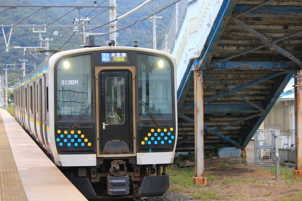 内房線普通列車木更津行き