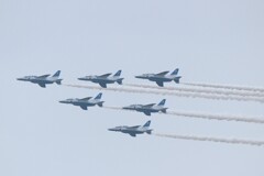 ブルーインパルス　第4航空団飛行群第11飛行隊　小牧基地航空祭2025展示飛行