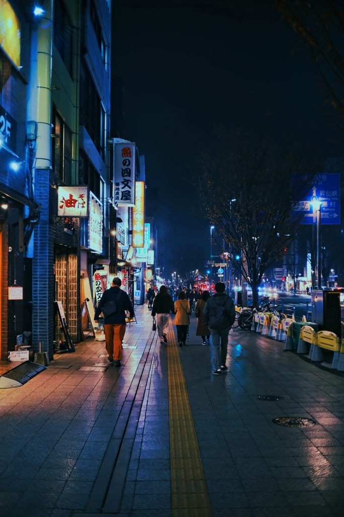 地元夜散歩