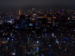 スカイツリーからの夜景