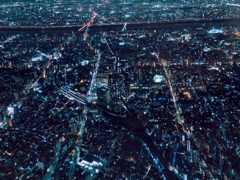 スカイツリーからの夜景
