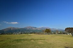 阿蘇山の全景