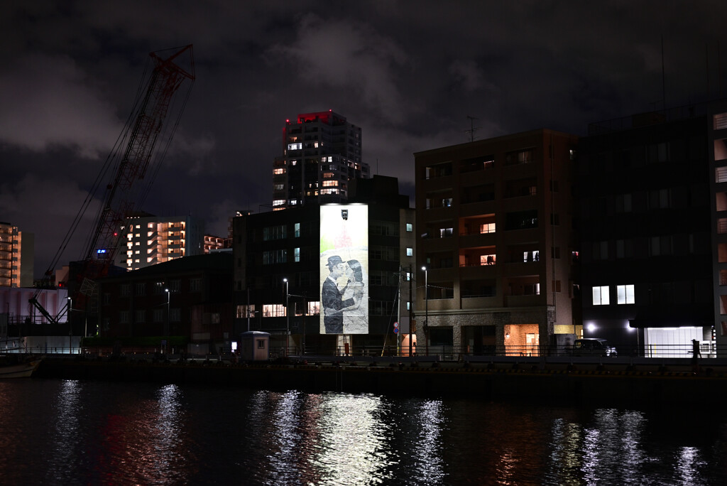 港の夜景