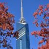 紅葉と福岡タワー