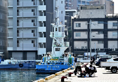 港の休日