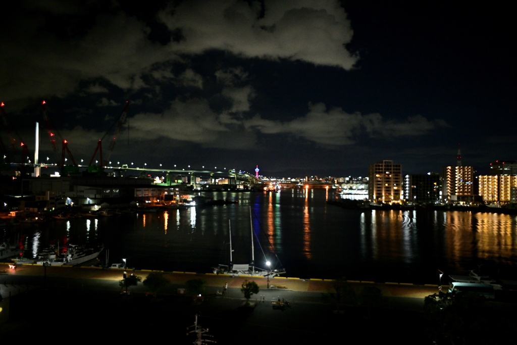 夜の港_01