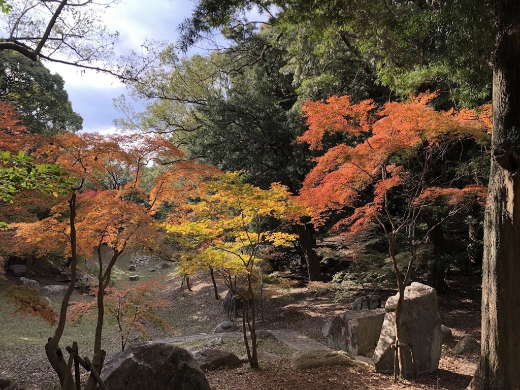 西公園　もみじ谷