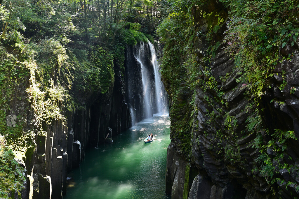 高千穂峡　真名井の滝