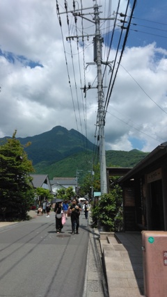 夏の湯布院