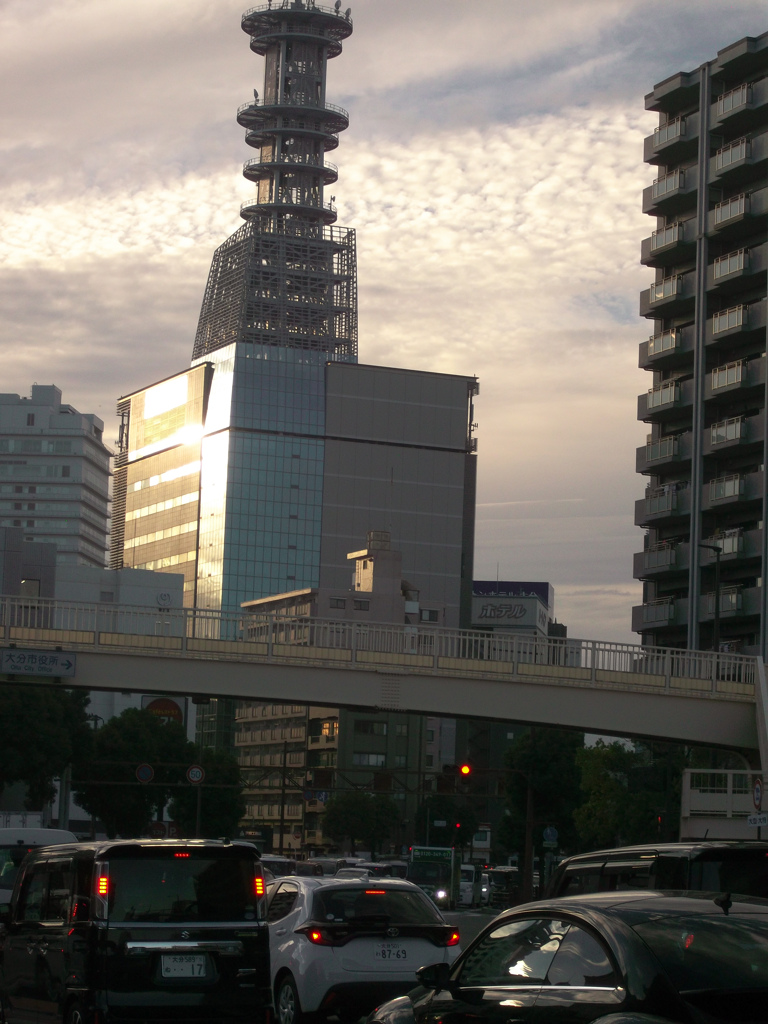 大分の夕方