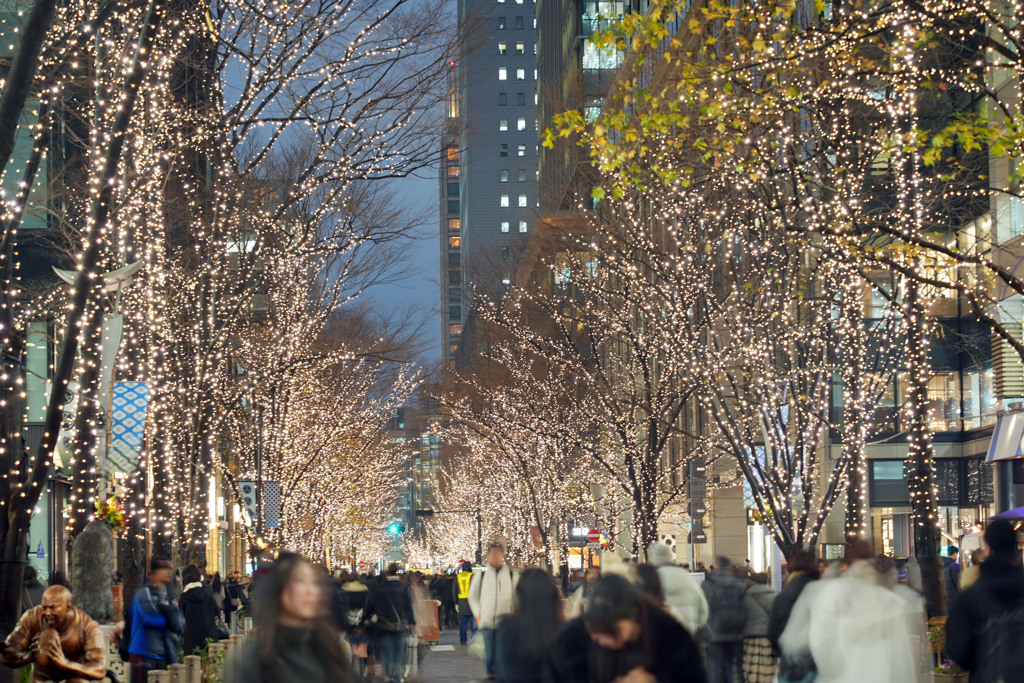 丸の内イルミネーション1