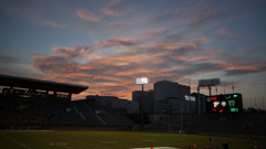 夕焼け（秩父宮ラグビー場）