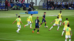 日本代表VSブラジル代表 親善試合4