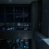 覗く夜景