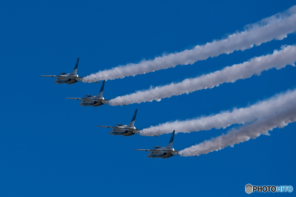 Blues in the blue sky.