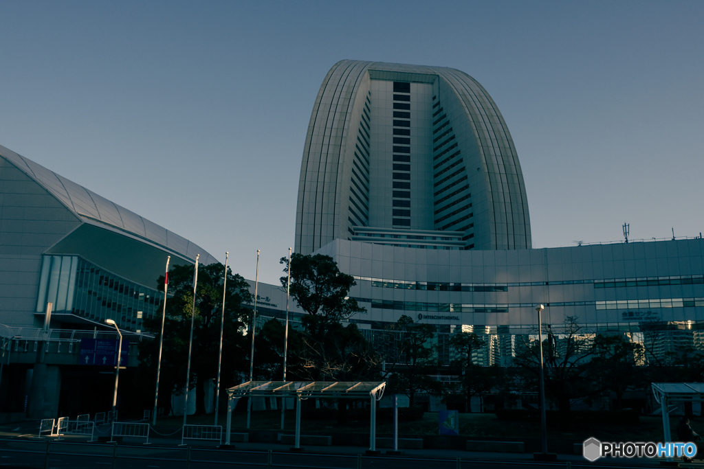 みなとみらい夕景