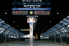 The station.