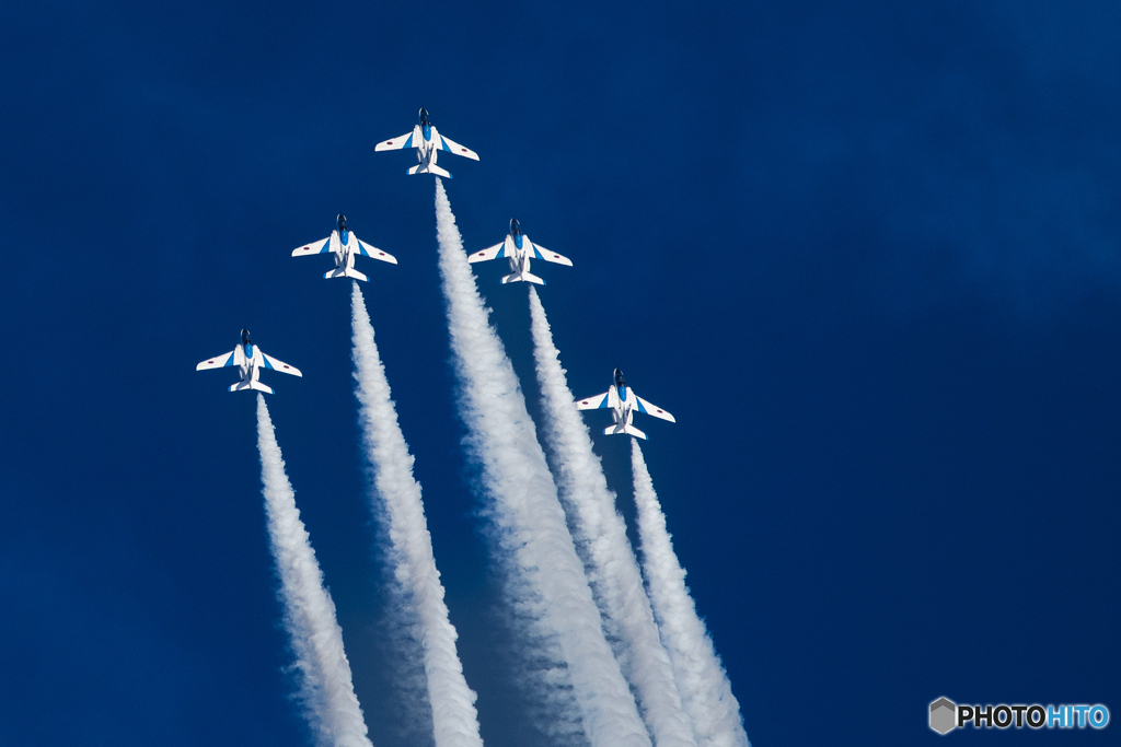 Blues in the blue sky.