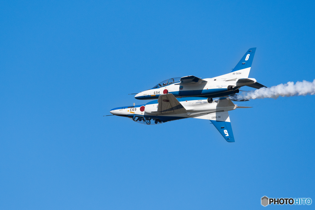 Blues in the blue sky.