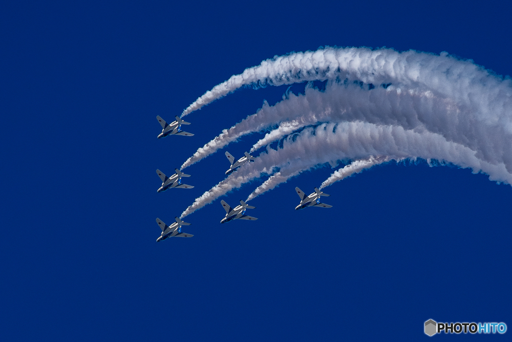 Blues in the blue sky.