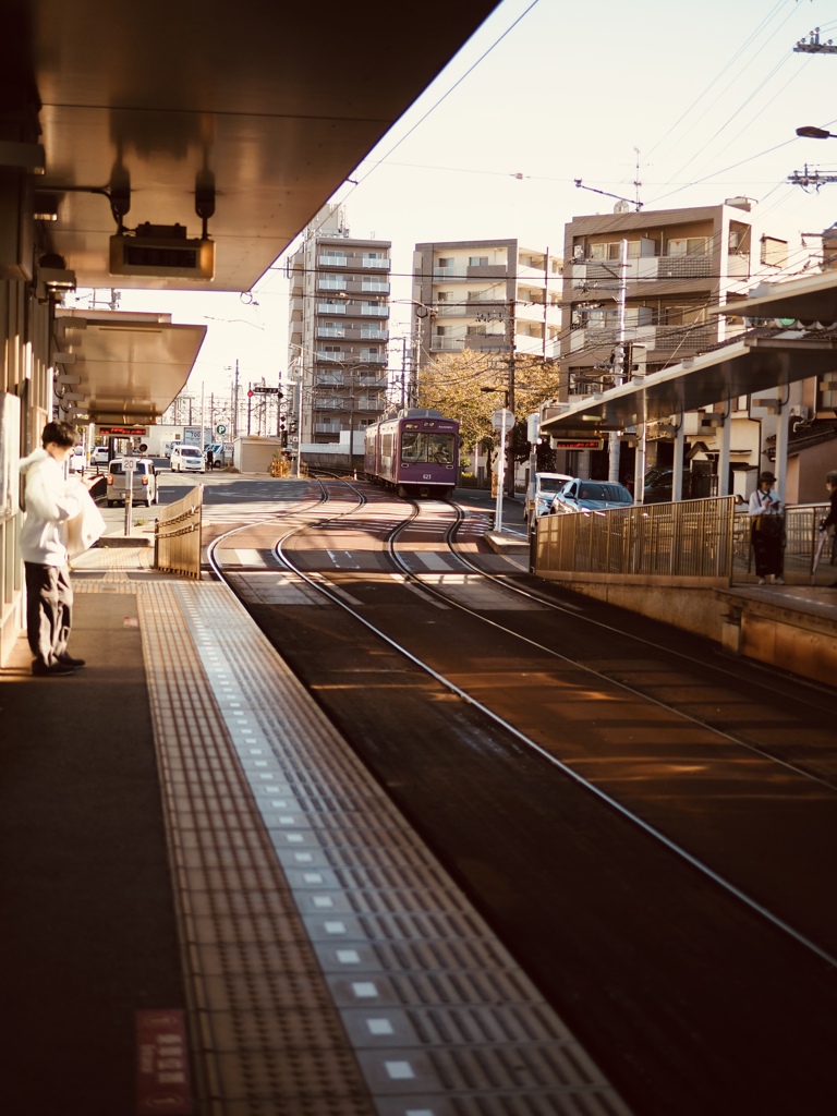 Autumn in the station