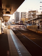 Autumn in the station