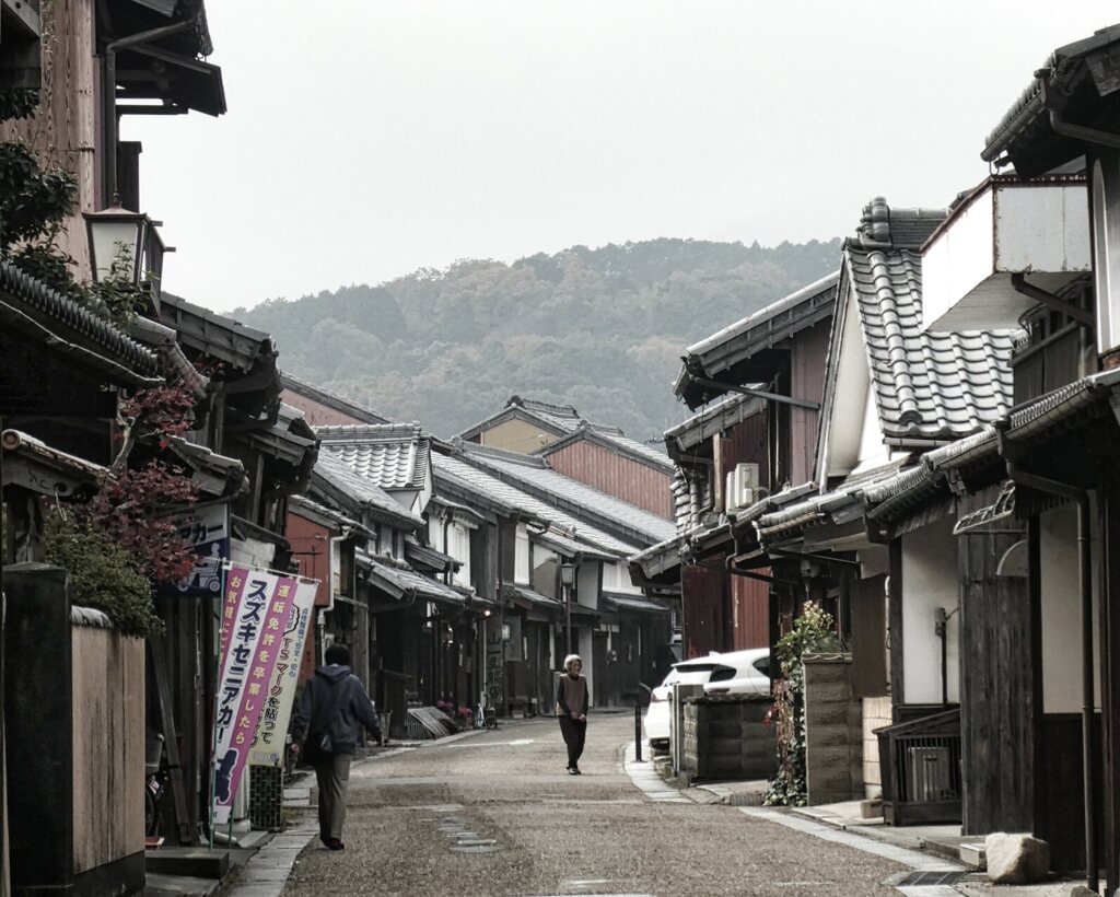東海道を歩く　関宿