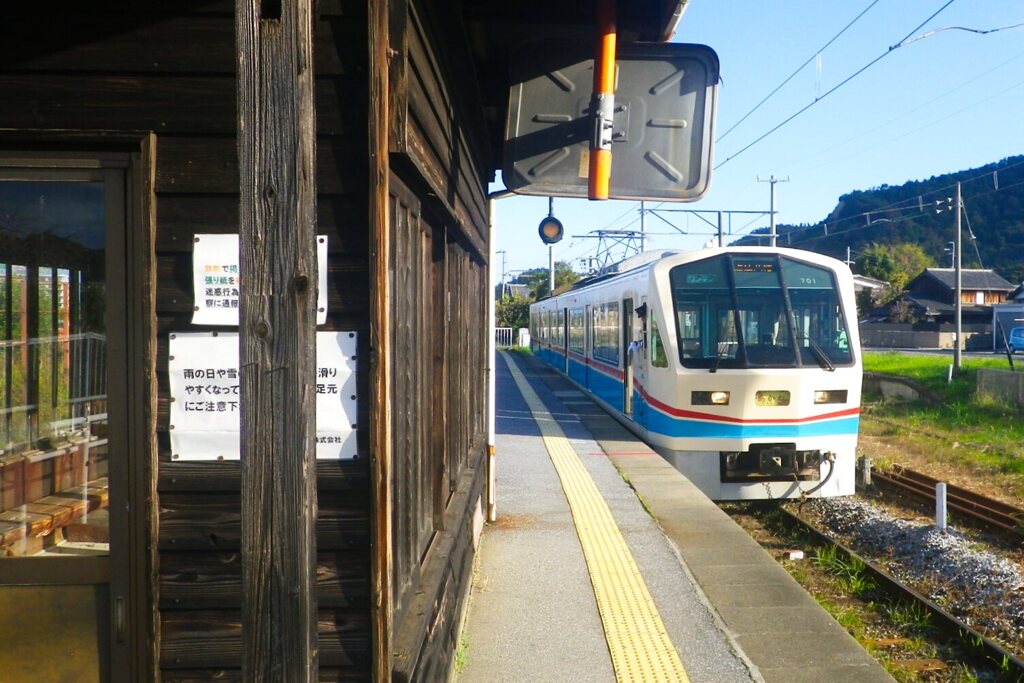 中山道を歩く　近江鉄道