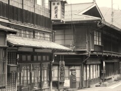 中山道を歩く　上松宿