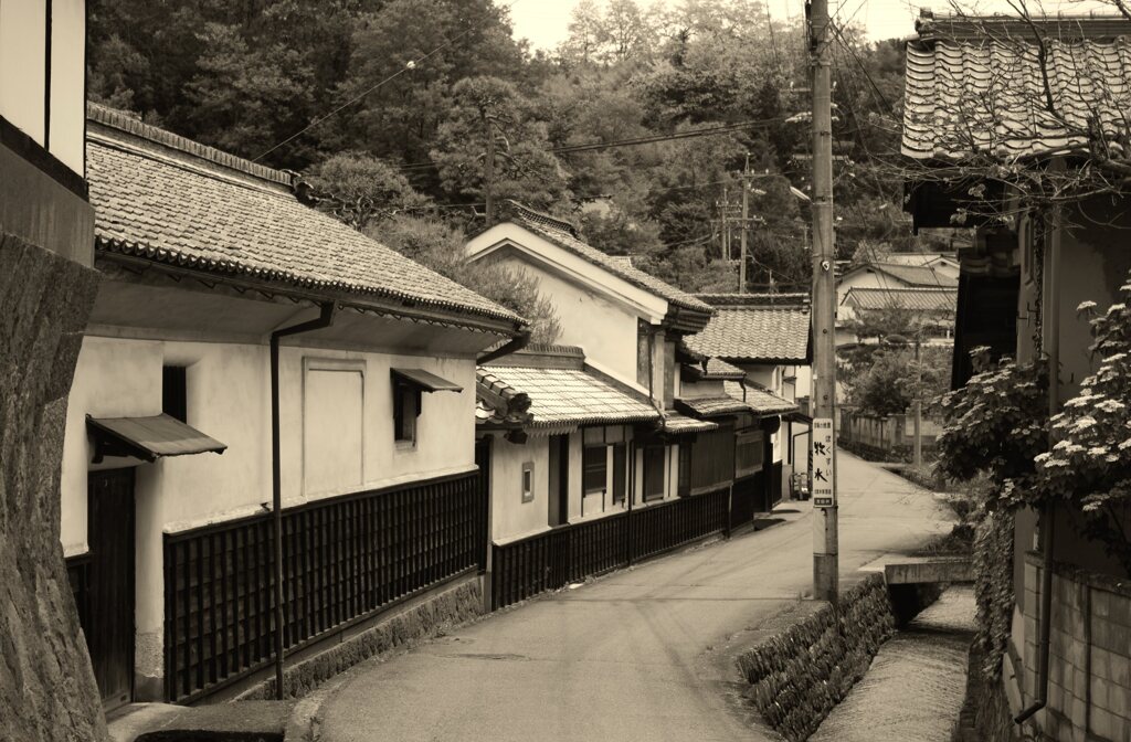 中山道を歩く　茂田井宿