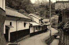 中山道を歩く　茂田井宿