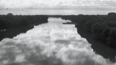 中山道を歩く　川を渡る