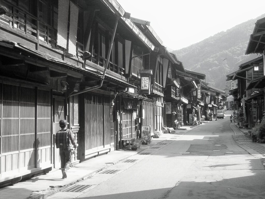 2006年の奈良井宿