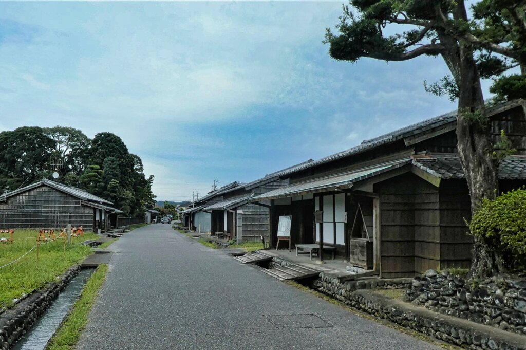 東海道を歩く　島田の番宿