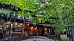 中山道を歩く　下諏訪 毒沢鉱泉