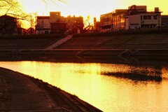 東海道を歩く　岡崎宿　乙川