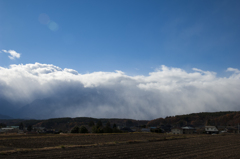 南アルプスを覆う雲（2012）