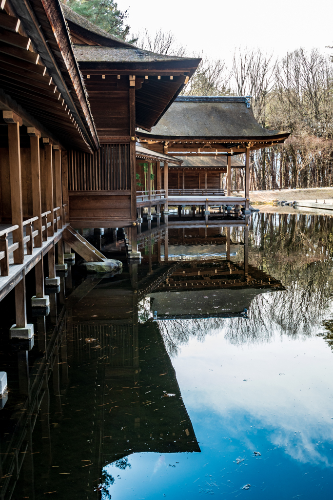 身曽岐神社　冬