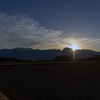 落ちる夕陽
