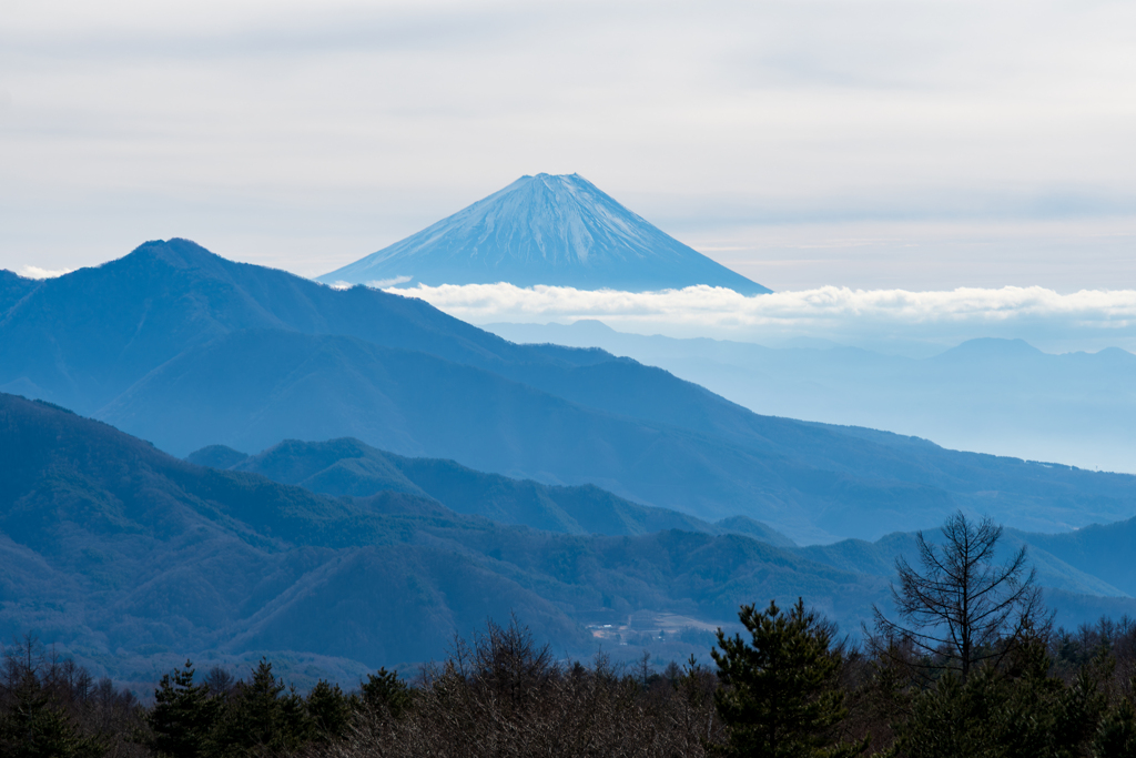 雲の上の富士