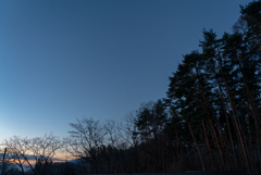朝焼けの空