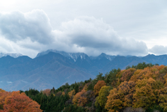 山の紅葉